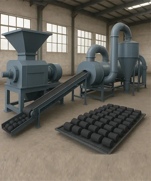 charcoal-briquet-plant